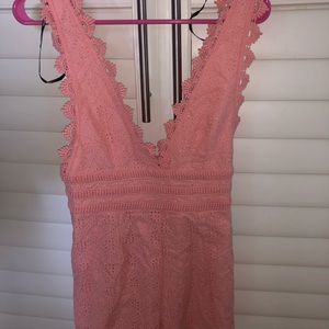 Brand New; Pink Forever 21 Romper